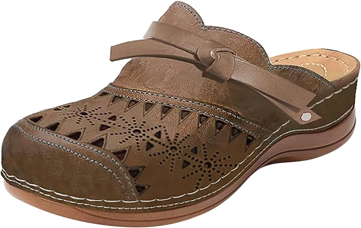 Orthopedic Sandals for Women,Arch Support Anti-Slip Summer Sandal Beach Bohemia Comfortable Platform Outdoor Flats Shoes