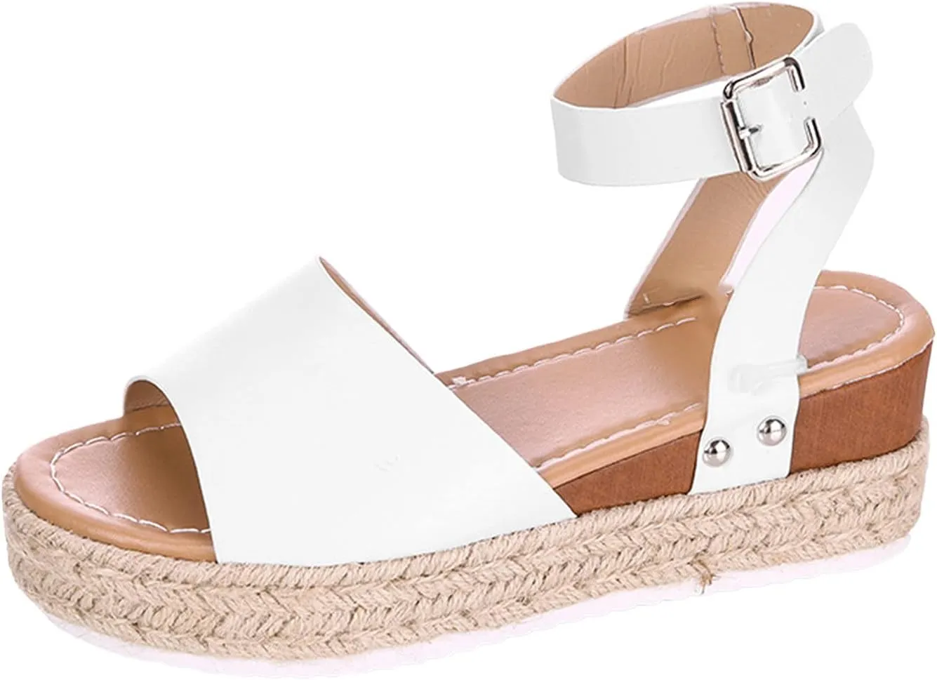 Orthopedic Sandals for Women,Walking Sandals with Arch Support Wedge Summer Open Toe Ankle Strap Platform Beach Dress Shoes