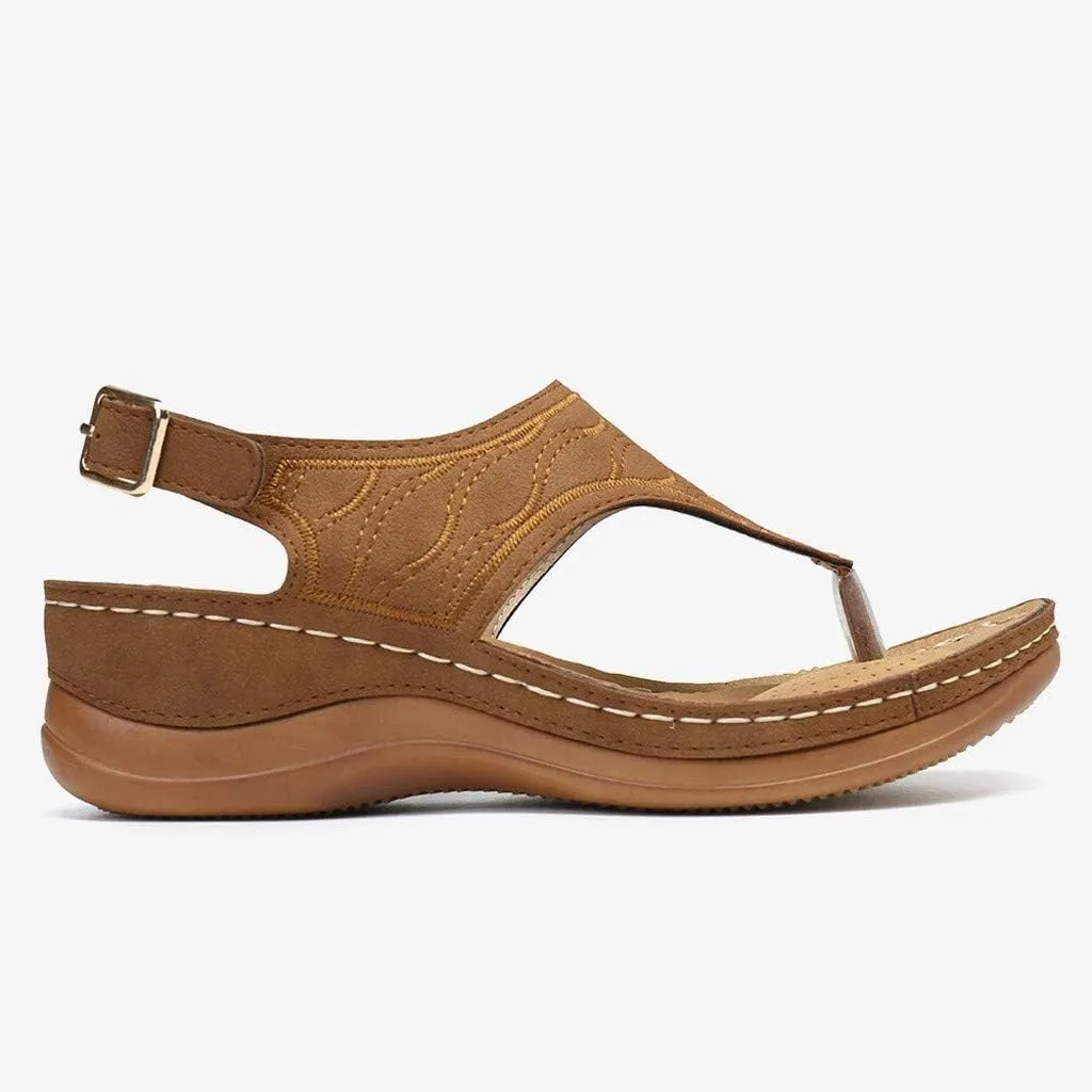 Orthopedic Sandals Women Wide Width Orthotic Flip Flops for Women Beach Women Walking Sandals Comfortable Orthotic Plantar Fasciitis Slippers Women High Arch Heel Support Indoor Womens Travel Sandals