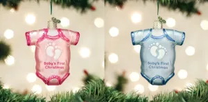 OWC Baby Onesie Ornament, 32338-39
