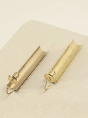 Pair of Pierre Forsell Brass Sconces for Skultuna