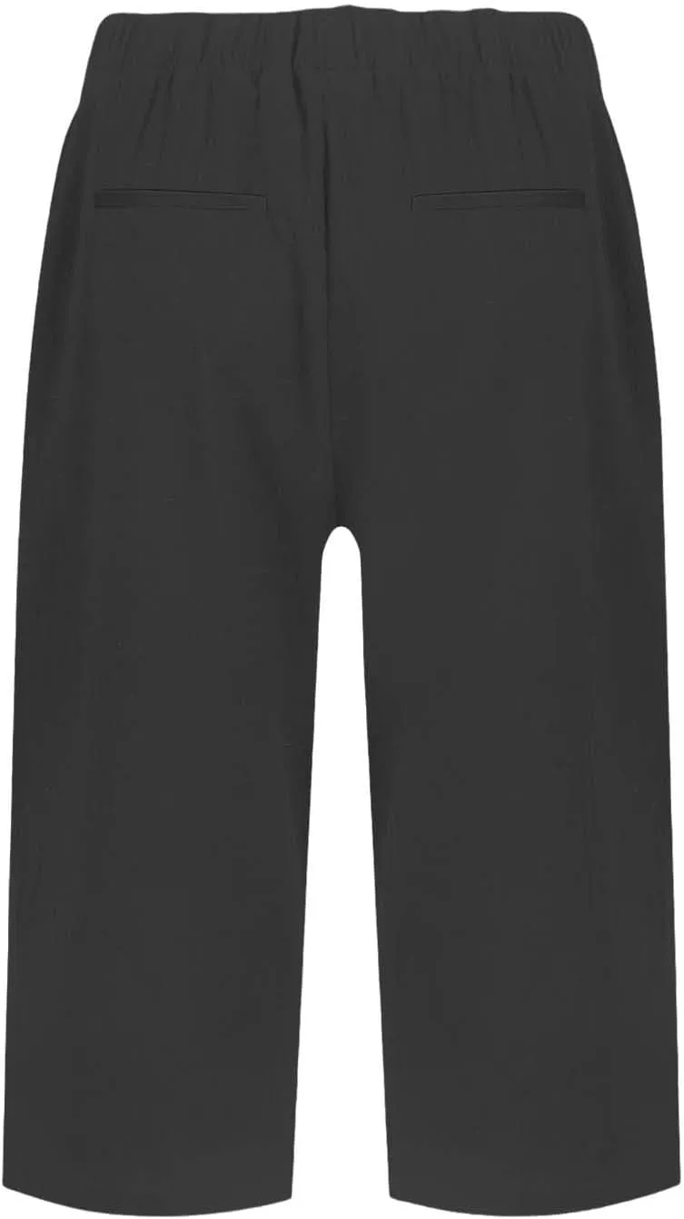 Pedal Pushers for Women Lightweight and Thin Summer Bermuda Shorts Baggy Casual Summer Capri Shorts with Pockets