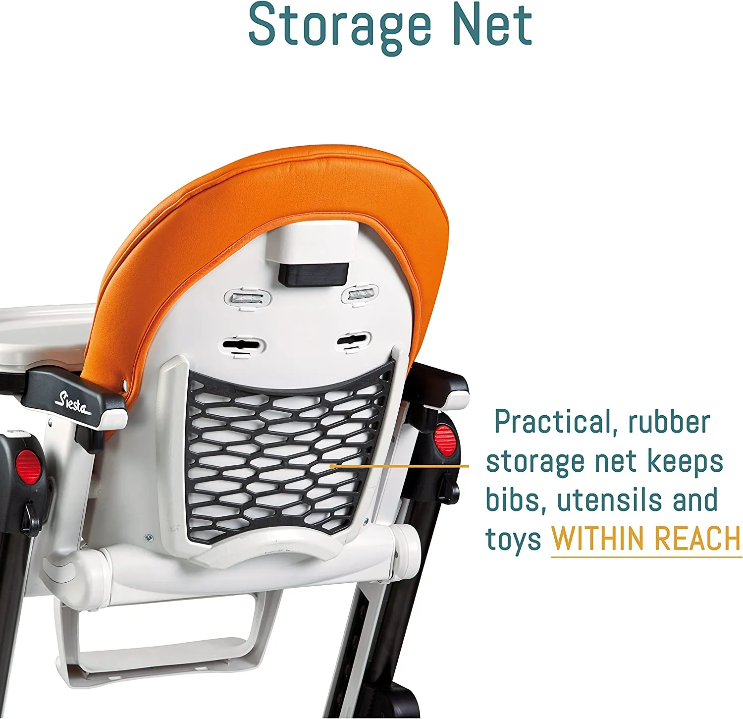 Peg Perego Siesta High Chair | Licorice SAMPLE Floor Model