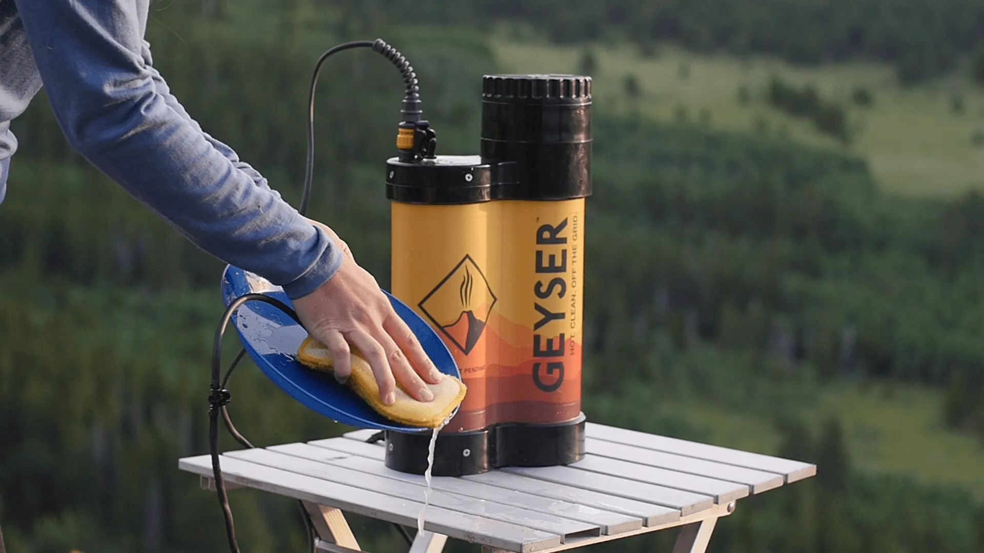 Portable Shower by Geyser Systems