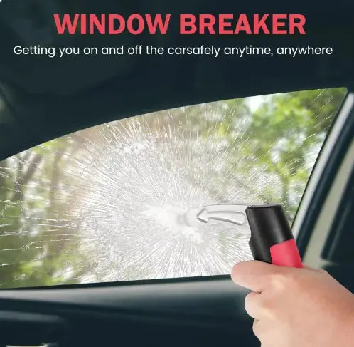 Premium Door Armrest Multifunctional Automobile Safety Hammer