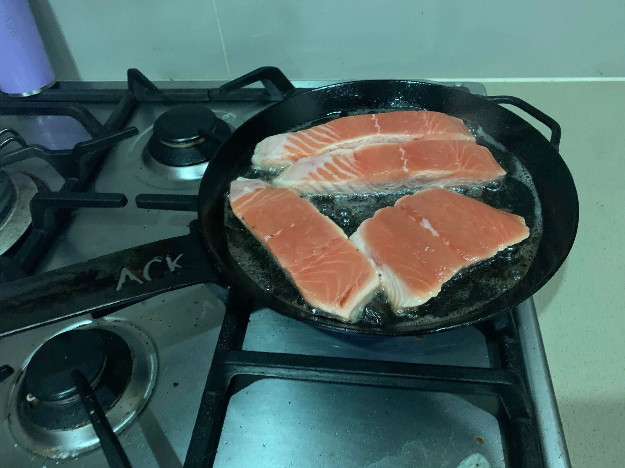 Quad Pan Set. Skillet, Baby Pan, BBQ Pan & Big BBQ Pan