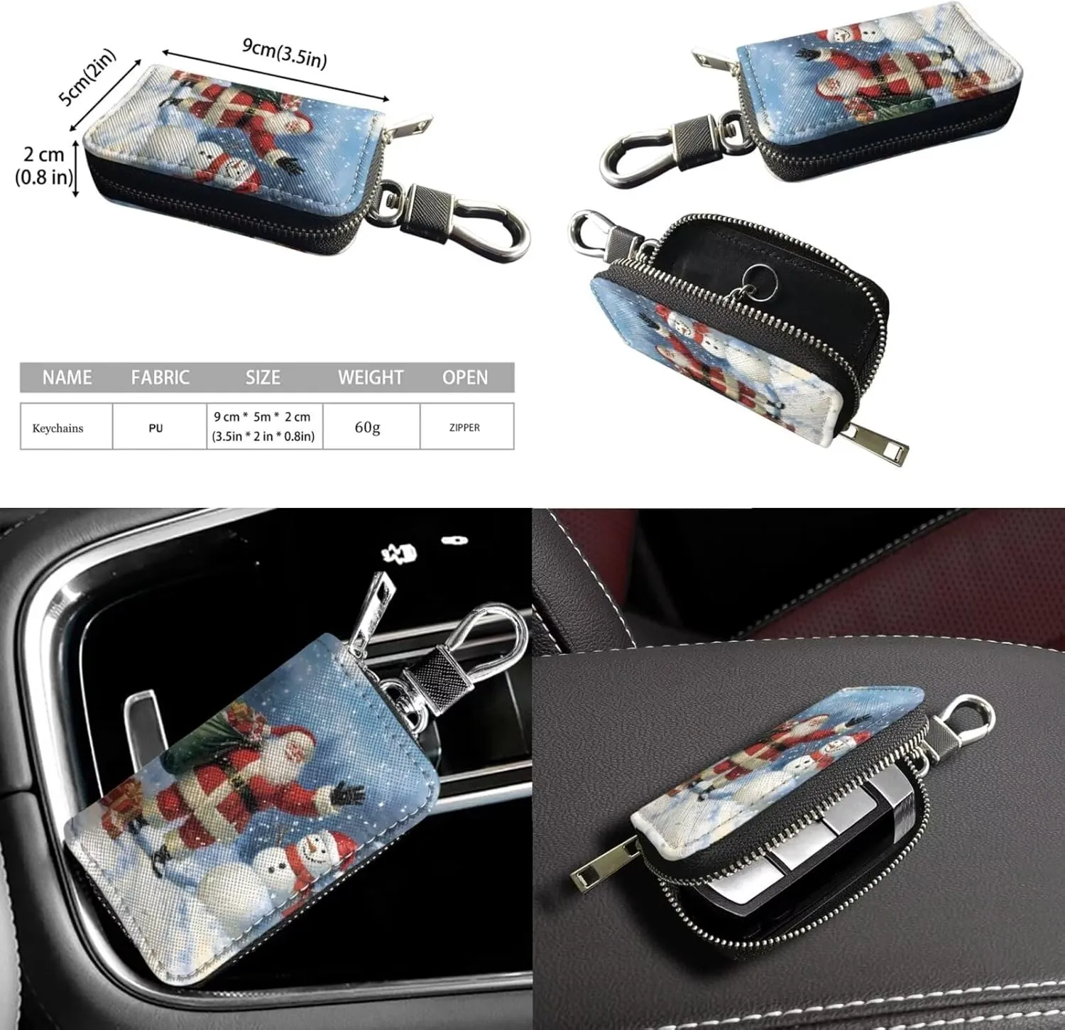 Rnyleeg 2 pcs Large Crossbody Bag for Women Leather Hobo Handbag for Work Bucket Bag with Matching Leather Car Key Cover