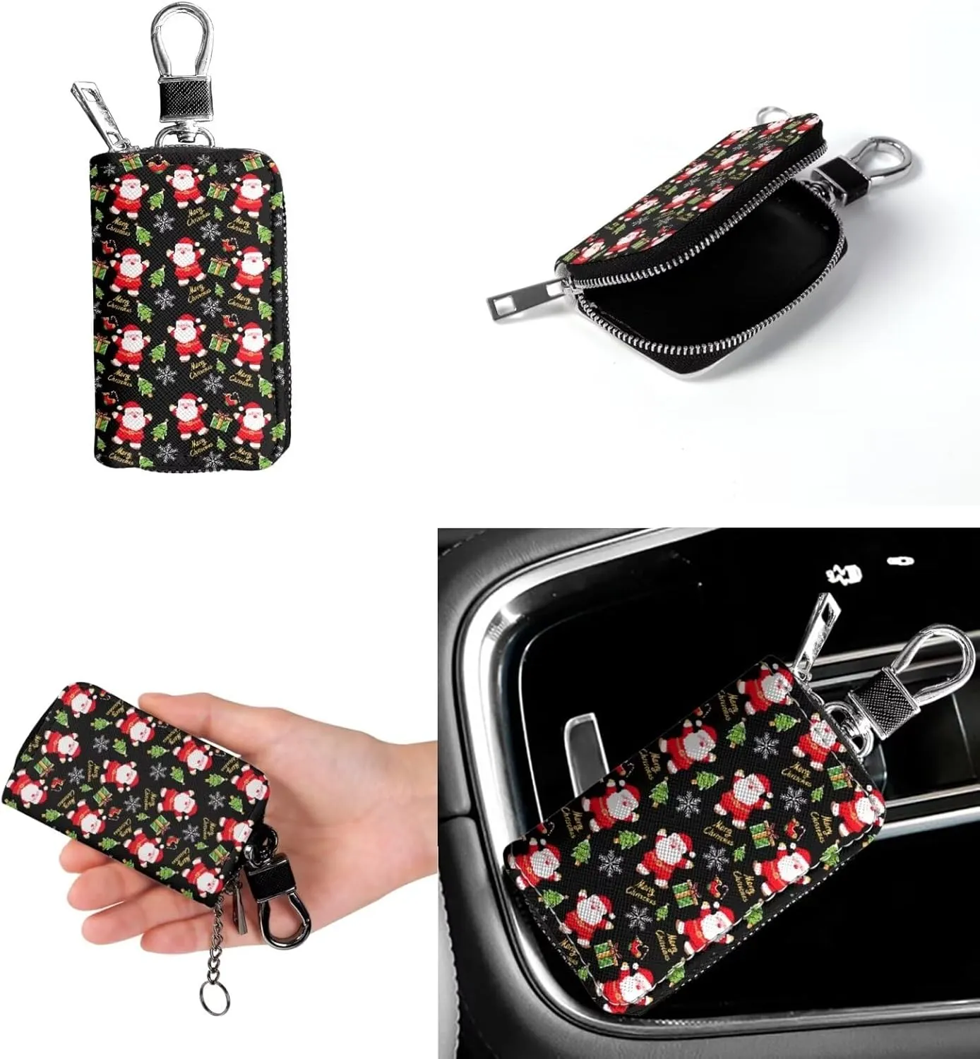 Rnyleeg Crossbody Bag for Women Leather Hobo Handbag with Pocket Bucket Bag with 2 pcs Adjustable Strap Matching Car Key Case