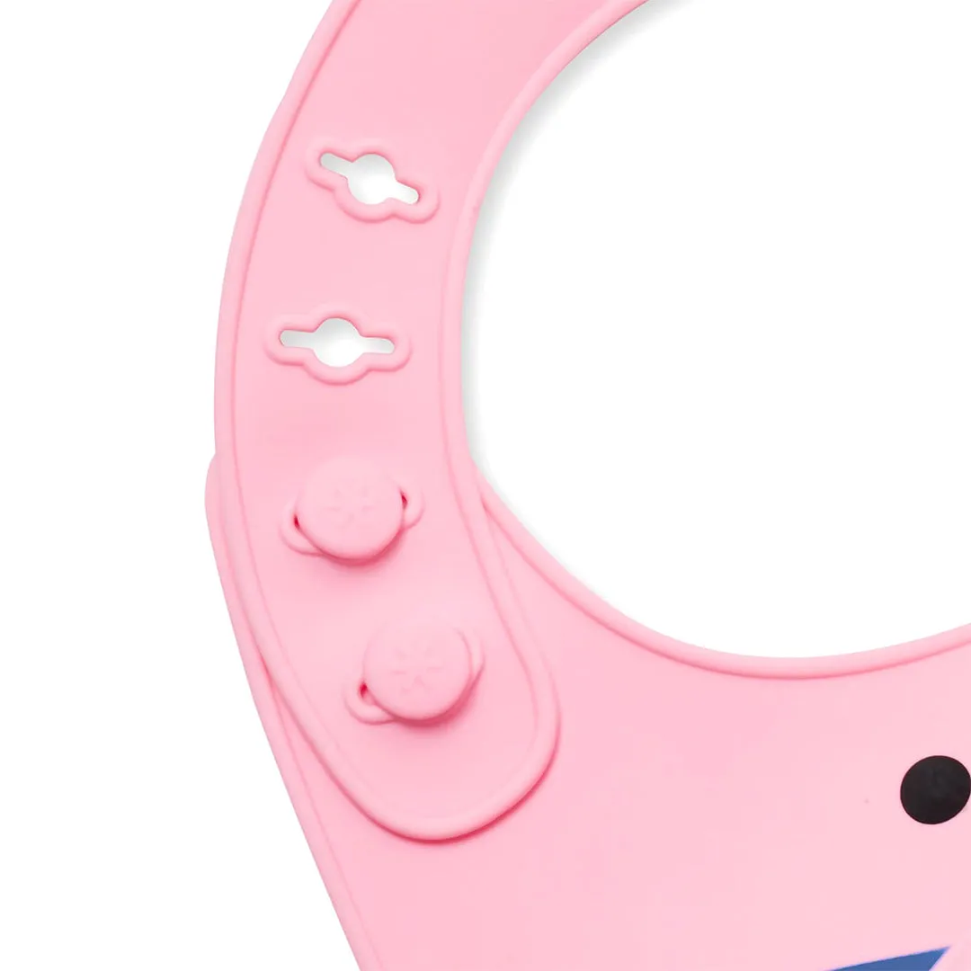 Skip Hop Zoo Fold & Go Silicone Bib 6months to 36months
