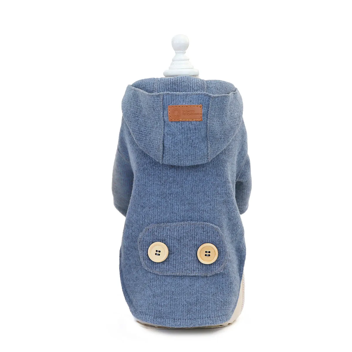Small dog winter woolen coat fashionable pet clothing