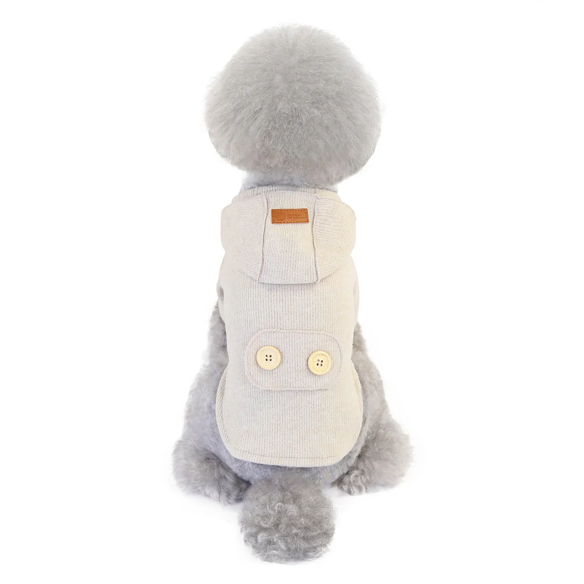 Small dog winter woolen coat fashionable pet clothing