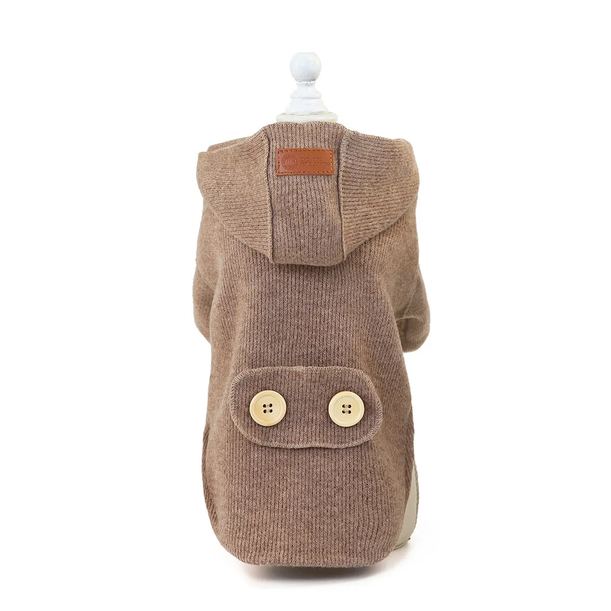 Small dog winter woolen coat fashionable pet clothing