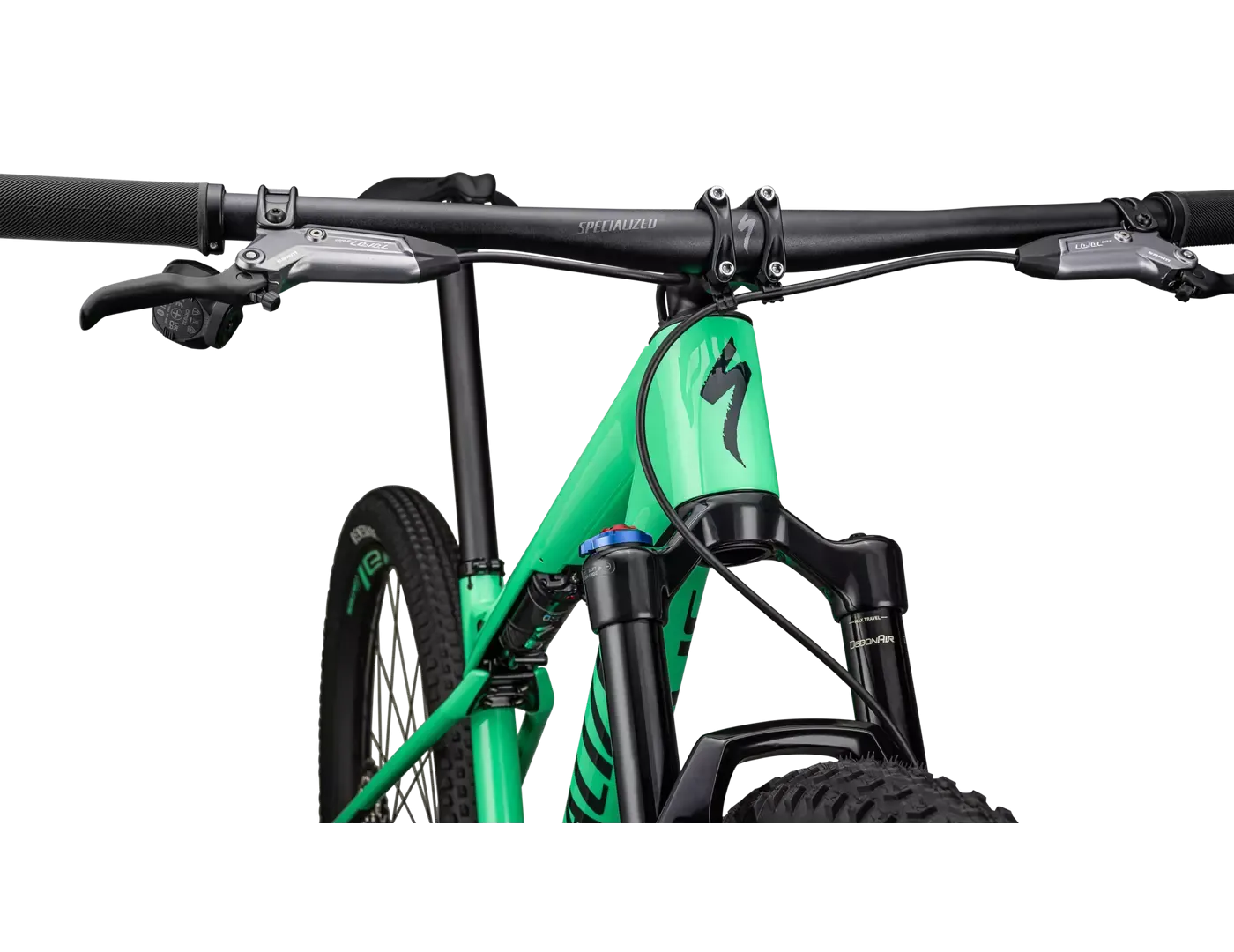 SPECIALIZED Epic WC Expert SRAM GX AXS  Mountain Bike - Gloss Electric Green / Forest Green Pearl