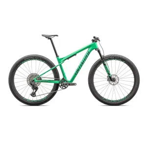 SPECIALIZED Epic WC Expert SRAM GX AXS  Mountain Bike - Gloss Electric Green / Forest Green Pearl