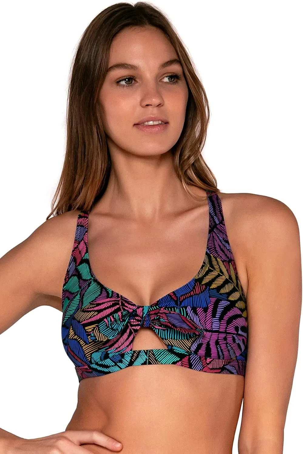 Sunsets Brandi Bralette Women's Swimsuit Bikini Top with Removable Cups