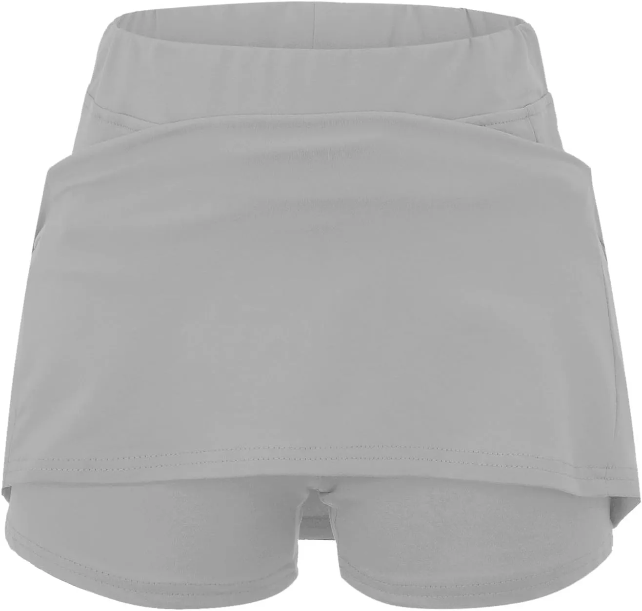Tennis Skirt for Women with Pockets Yoga Shorts High Waisted Athletic Golf Skorts Running Workout Skirts 2 in 1