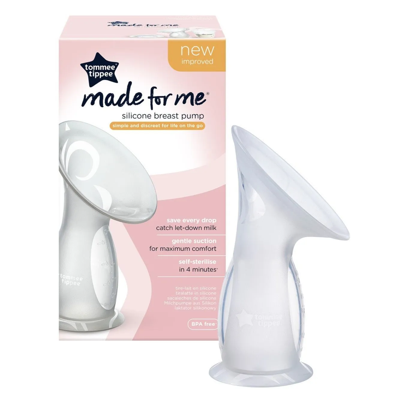Tommee Tippee - Silicone Breast Pump
