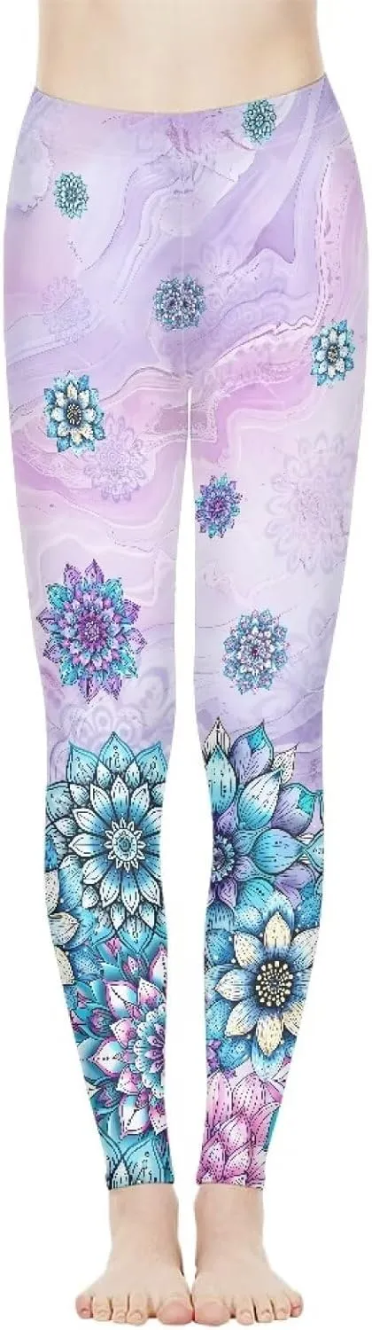 Tummy Control Leggings for Women Workout Athletic High Waist Yoga Pants,Size Xs-3Xl