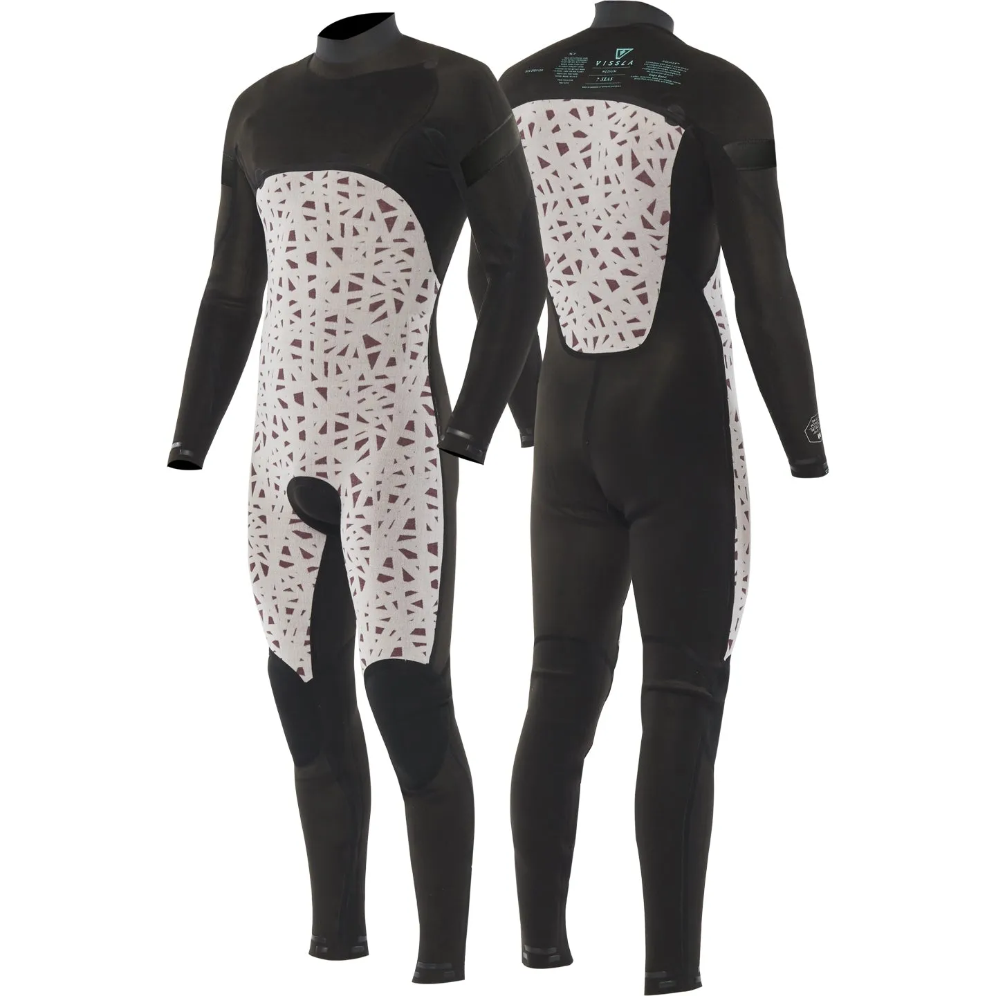 Vissla Seven Seas 4/3 Chest Zip Wetsuit - 2021