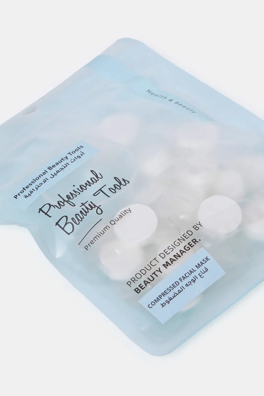 White Compressed Facial Mask Set (25 Piece)