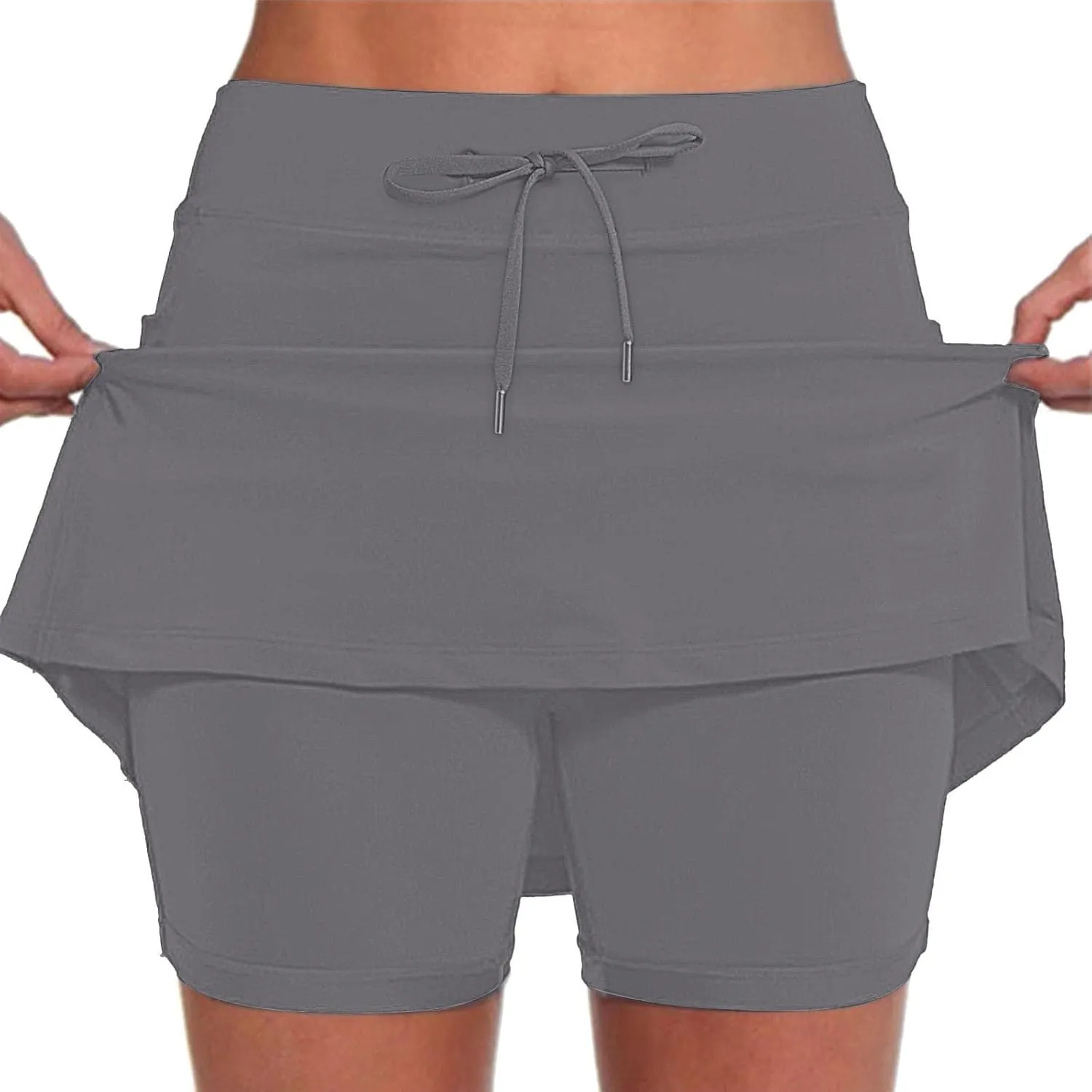 Women's Mini Tennis Skirt with Short 2025 Athletic Cute Golf Skorts with Pockets Summer Gym Workout Cozy Outfits