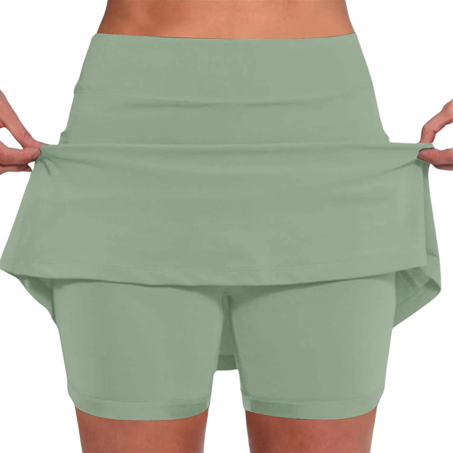 Women's Tennis Skirt 2025 Athletic Cute Mid Waist Golf Skorts with Pockets Summer Gym Y2k Workout Outfits Mini Skirt